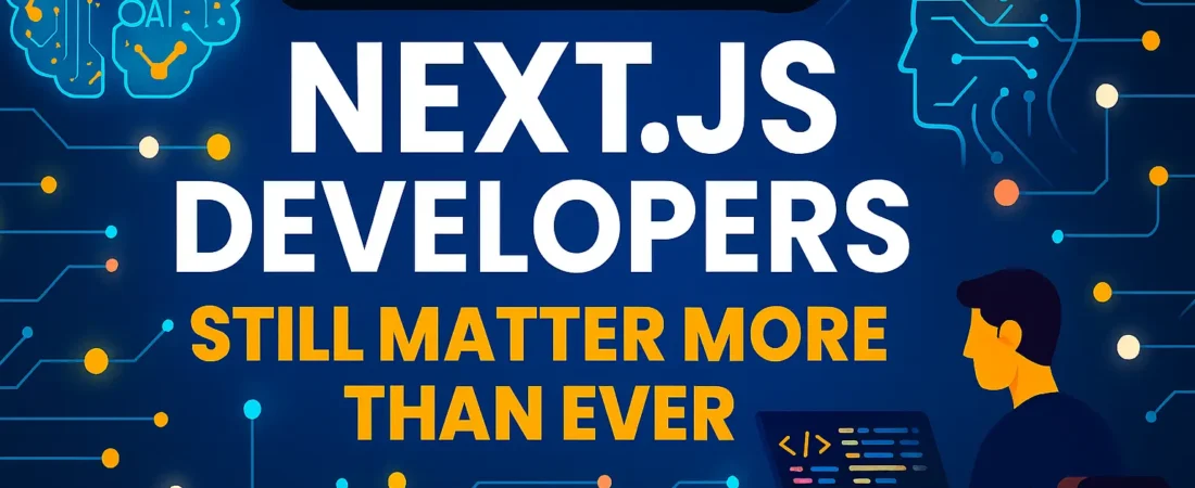 AI-Proof Careers: Why Next.js Developers Still Matter More Than Ever
